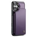 iPhone 16 Caseme C22 Kotelo RFID-korttilompakko - Violetti
