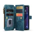 iPhone 16 Caseme C30 Monitoiminen Lompakkokotelo - Sininen