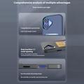 iPhone 16 DIY E-InkCase NFC kotelo - harmaa