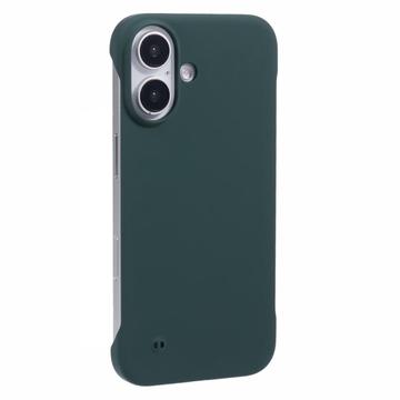iPhone 16 Kehyksetön Muovikotelo - Tummanvihreä