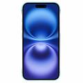 iPhone 16 Kehyksetön Muovikotelo - Vaalea Syaani