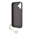 iPhone 16 Guess 4G Charms Collection Hybridikotelo - Ruskea