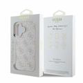 iPhone 16 Guess 4G Metal Gold Logo Hybridikotelo - Pinkki