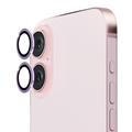 iPhone 16/16 Plus Hat Prince Kameralinssin Panssarilasi Suojus - Violetti