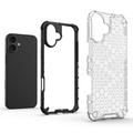 iPhone 16 Honeycomb Armored Hybridikotelo - Vihreä