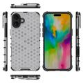 iPhone 16 Honeycomb Armored Hybridikotelo - Harmaa