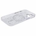 iPhone 16 MagSafe-yhteensopiva kimalteleva epoksikotelo - Valkoinen