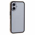 iPhone 16 Magneettikotelo Panssarilasi - Yksityisyyssuoja - Kulta