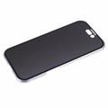 iPhone 16 Magneettikotelo Panssarilasi - Yksityisyyssuoja - Hopea