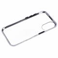 iPhone 16 Magneettikotelo Panssarilasi - Yksityisyyssuoja - Hopea