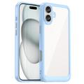 iPhone 16 Plus Anti-Shock Hybridikotelo - Sininen