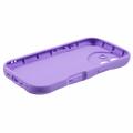 iPhone 16 Plus Candy Color Wavy TPU-kotelo - violetti