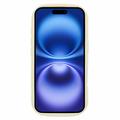 iPhone 16 Plus Candy Color Wavy TPU-kotelo - keltainen