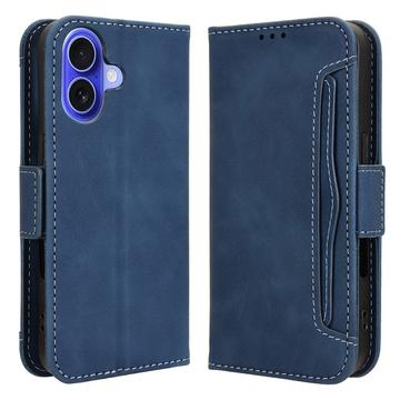iPhone 16 Plus -kortinhaltijan lompakkokotelo - sininen
