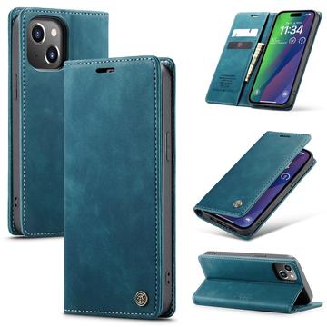 iPhone 16 Plus Caseme 013 Sarja Lompakkokotelo - Sininen