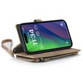 iPhone 16 Plus Caseme C30 Monitoiminen Lompakkokotelo - Ruskea