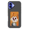 iPhone 16 Plus DIY E-InkCase NFC kotelo - Musta