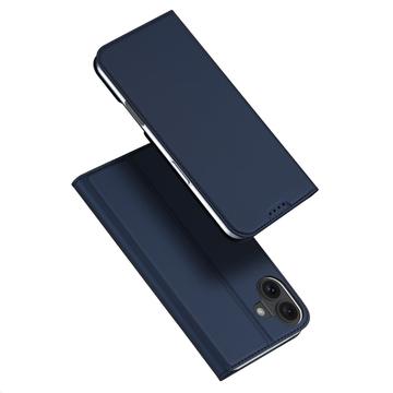 iPhone 16 Plus Dux Ducis Skin Pro Lompakkokotelo - Sininen