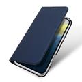 iPhone 16 Plus Dux Ducis Skin Pro Lompakkokotelo - Sininen