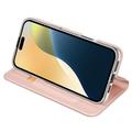 iPhone 16 Plus Dux Ducis Skin Pro Lompakkokotelo - Pinkki