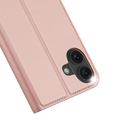 iPhone 16 Plus Dux Ducis Skin Pro Lompakkokotelo - Pinkki