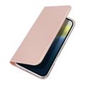 iPhone 16 Plus Dux Ducis Skin Pro Lompakkokotelo - Pinkki