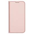 iPhone 16 Plus Dux Ducis Skin Pro Lompakkokotelo - Pinkki