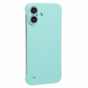 iPhone 16 Plus Kehyksetön Muovikotelo - Vaalea Syaani