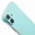iPhone 16 Plus Kehyksetön Muovikotelo - Vaalea Syaani