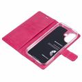 iPhone 16 Plus Mercury Goospery Blue Moon lompakkokotelo - Kuuma Pinkki