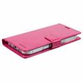 iPhone 16 Plus Mercury Goospery Blue Moon lompakkokotelo - Kuuma Pinkki