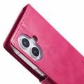 iPhone 16 Plus Mercury Goospery Blue Moon lompakkokotelo - Kuuma Pinkki