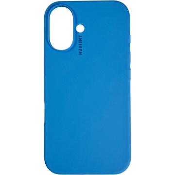 iPhone 16 Plus Nudient Base Slikonikotelo - Sininen