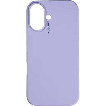 iPhone 16 Plus Nudient Base Silikonikotelo - Violetti
