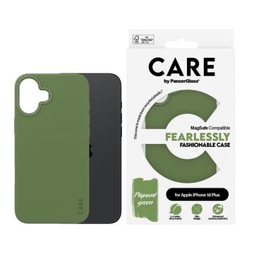 iPhone 16 Plus PanzerGlass Care Fearlessly Fashionable kotelo - MagSafe-yhteensopiva - vihreä