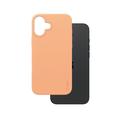 iPhone 16 Plus PanzerGlass Care Fearlessly Fashionable kotelo - MagSafe-yhteensopiva - persikkainen