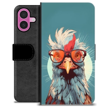 iPhone 16 Plus Premium Lompakkokotelo - Kana