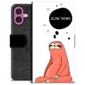 iPhone 16 Plus Premium Lompakkokotelo - Slow Down