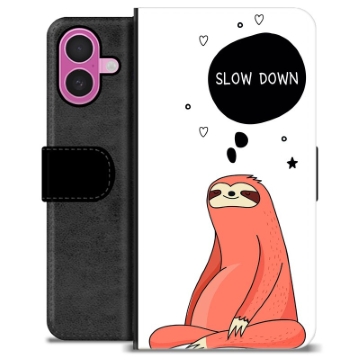 iPhone 16 Plus Premium Lompakkokotelo - Slow Down