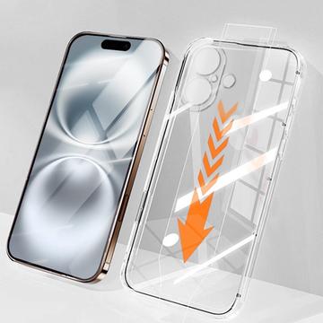 iPhone 16 Plus Rurihai 2-in-1-Suojaussarja - kirkas