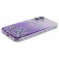 iPhone 16 Plus Sparkle Glow MagSafe kotelo - violetti