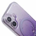 iPhone 16 Plus Sparkle Glow MagSafe kotelo - violetti