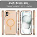 iPhone 16 Plus UltraGuard Matte MagSafe -kotelo - Oranssi
