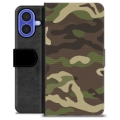iPhone 16 Premium Lompakkokotelo - Maastokuvionti