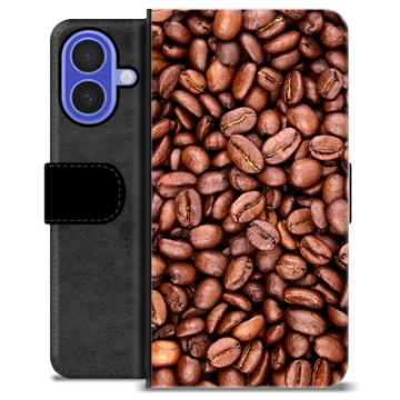iPhone 16 Premium Lompakkokotelo - Kahvipavut