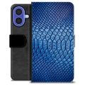 iPhone 16 Premium Lompakkokotelo - Nahka