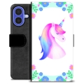 iPhone 16 Premium Lompakkokotelo - Yksisarvinen