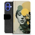 iPhone 16 Premium Lompakkokotelo - Vintage-tunnelma