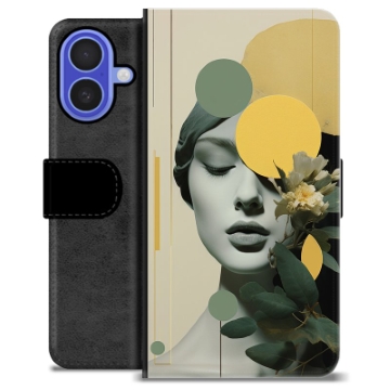 iPhone 16 Premium Lompakkokotelo - Vintage-tunnelma