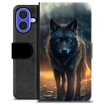 iPhone 16 Premium Lompakkokotelo - Susi